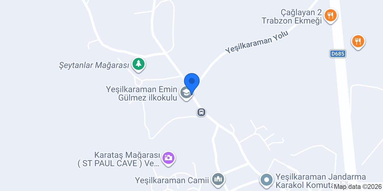Yeşilkaraman mahalle muhtarlığı konumu