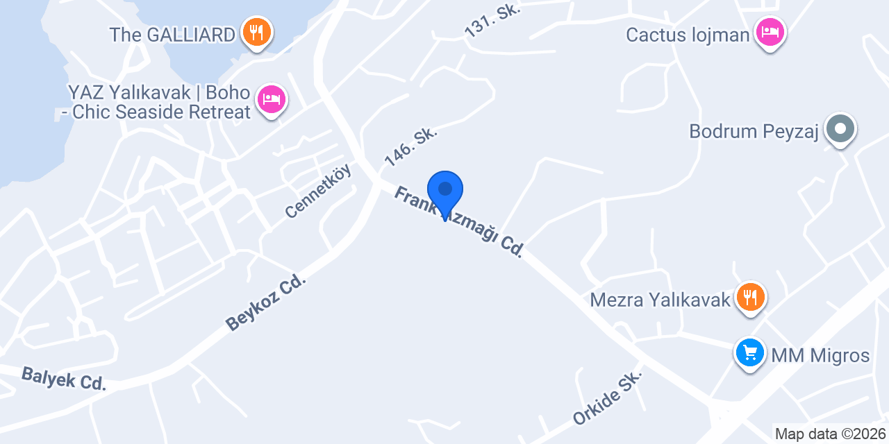 ÂLÂ MARE OTANTİK konumu