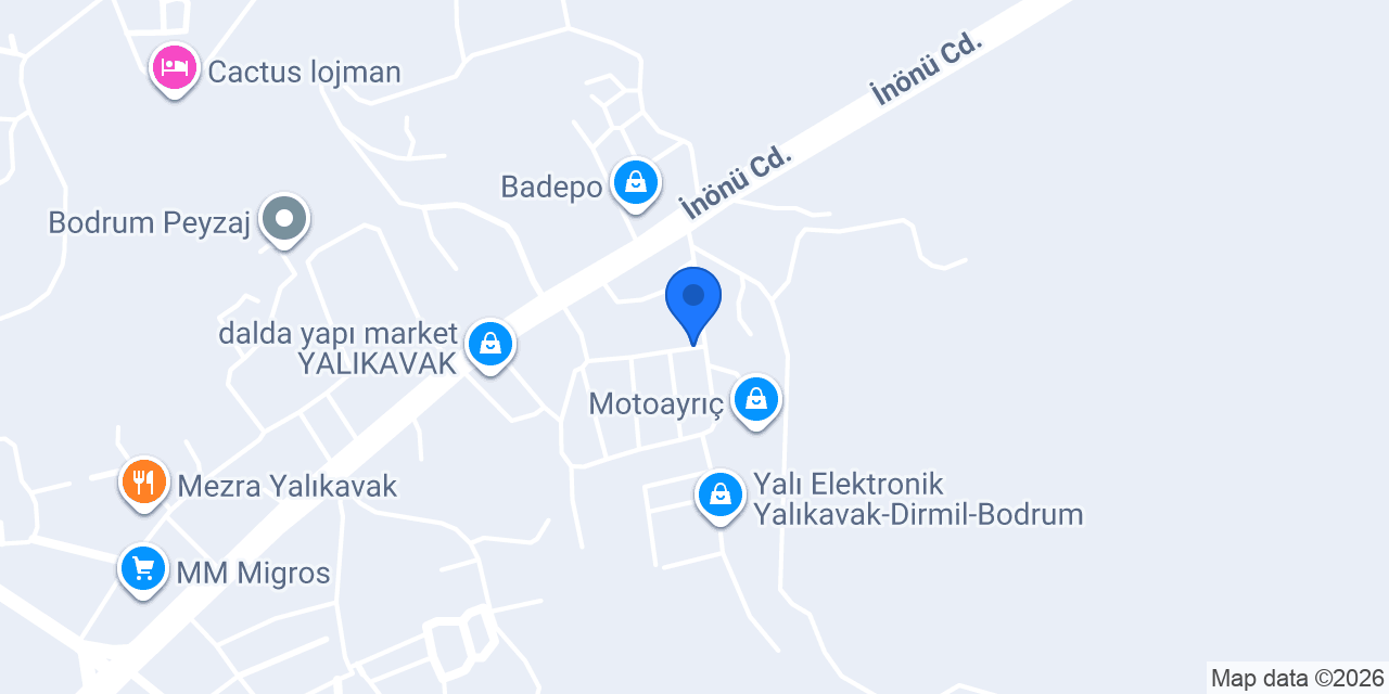 Bodrum Mobilya Dekerasyon SM konumu