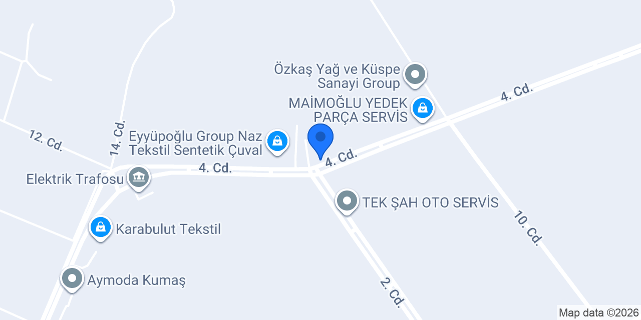 DOĞANTÜRK PAMUK TEKSTİL konumu