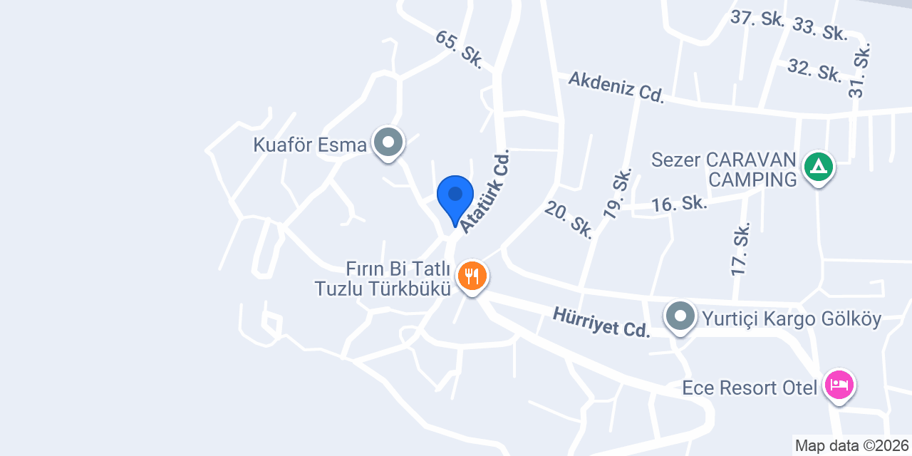 Tefo İskenderun Döner Gölköy konumu