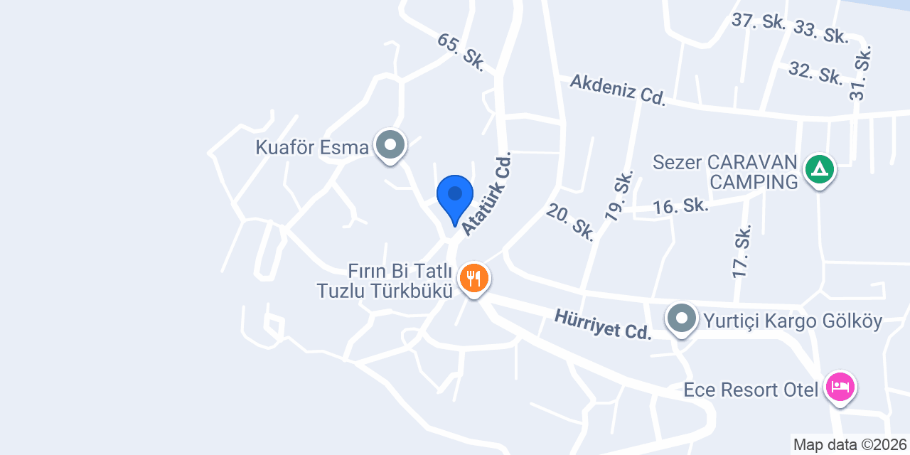 ÖZHATAYLI PİDE PİZZA DÖNER konumu