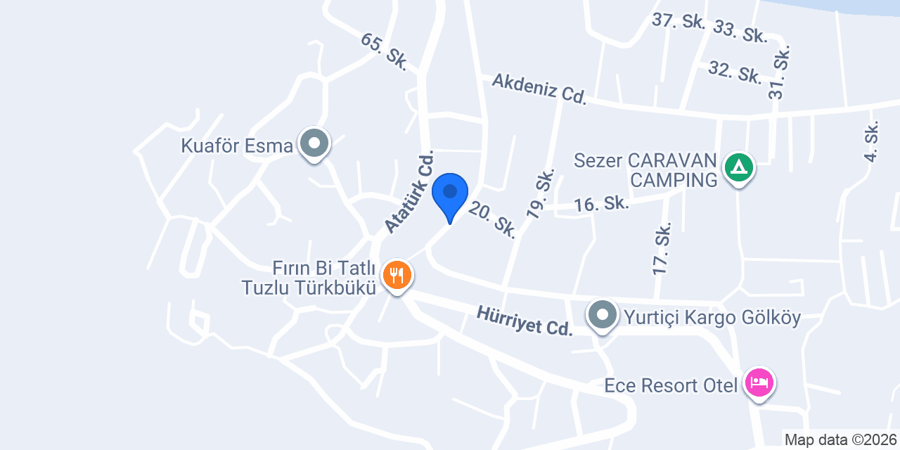 Gölköy berber konumu