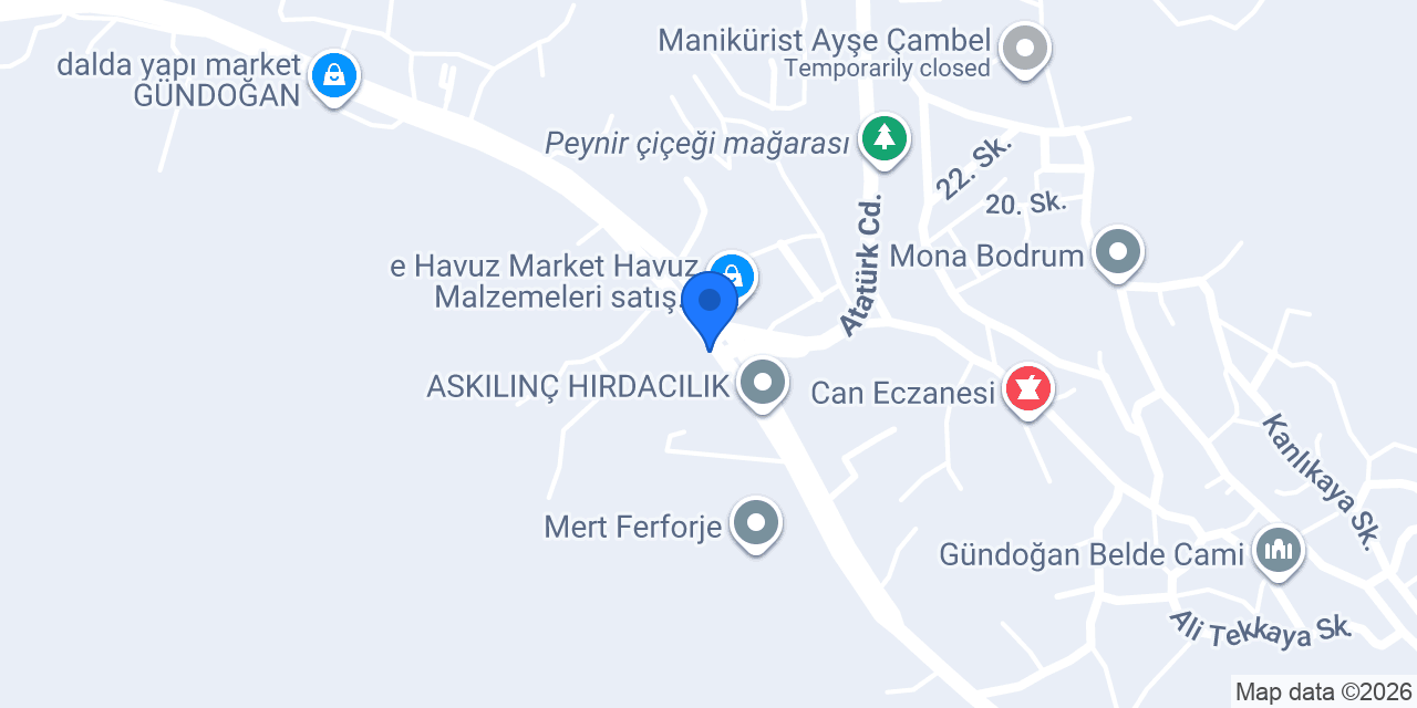 Dinçer Doğaltaş konumu