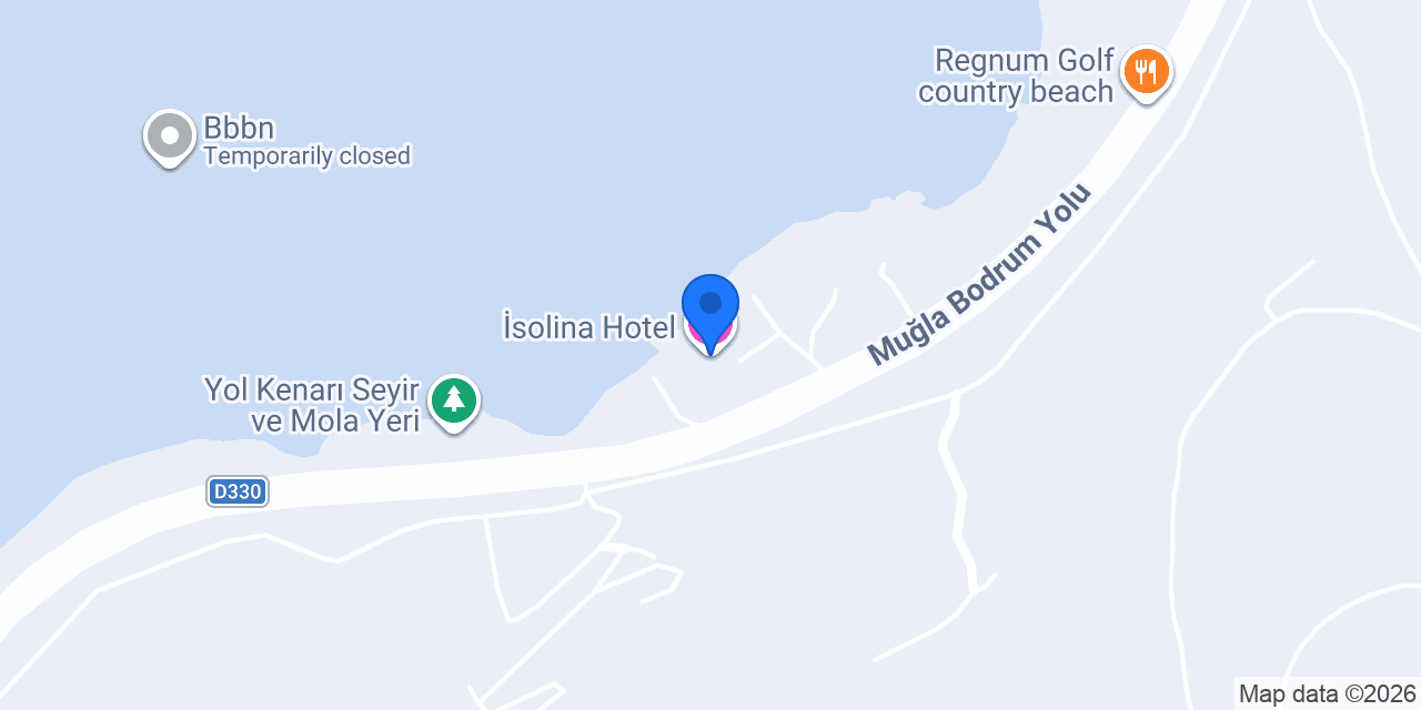 İsolina Hotel konumu
