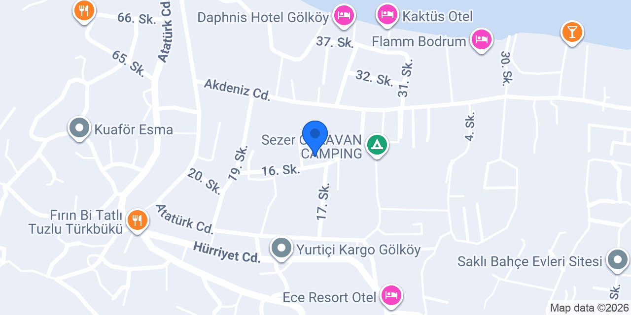 Delita Hotel konumu