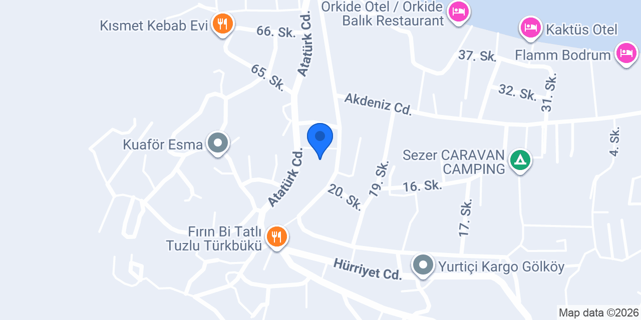 Yeliz Çelgin Kuaför Salonu konumu