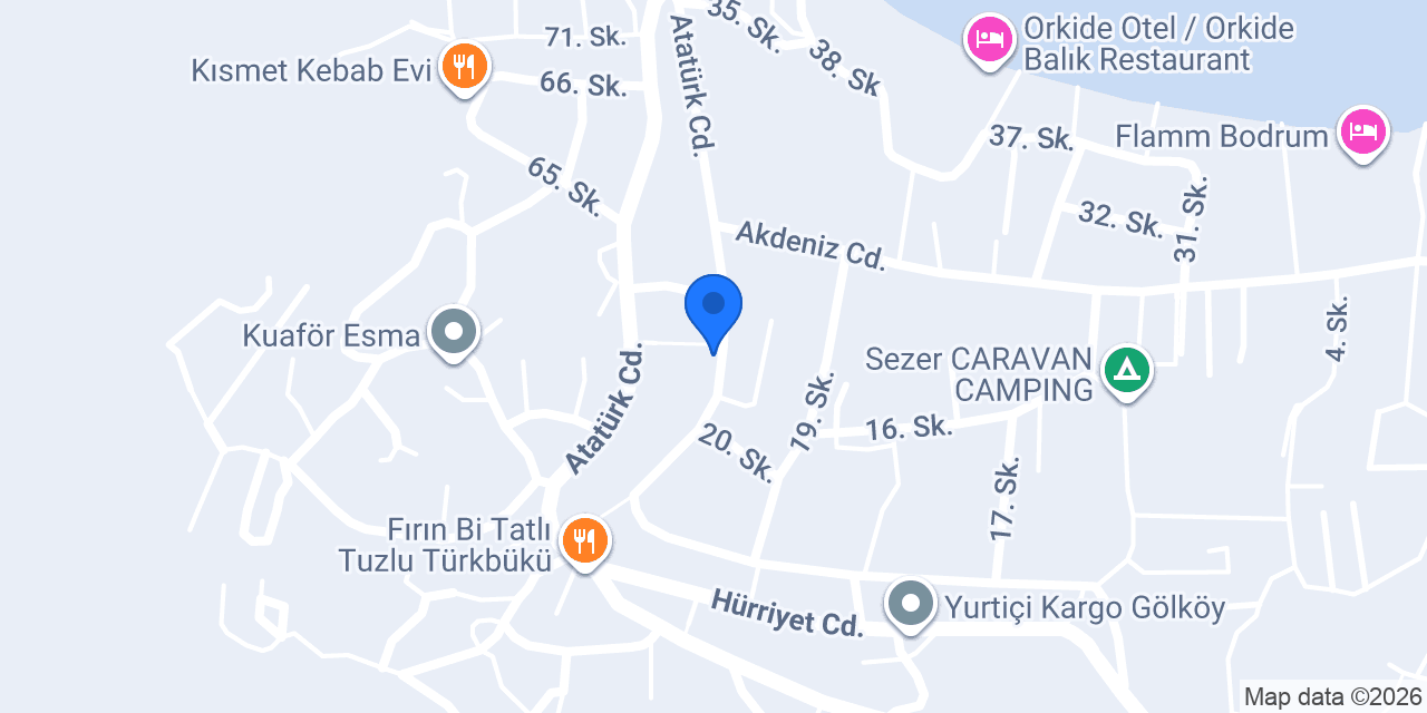 Kahvaltıcım Türkbükü Ev Yemekleri konumu