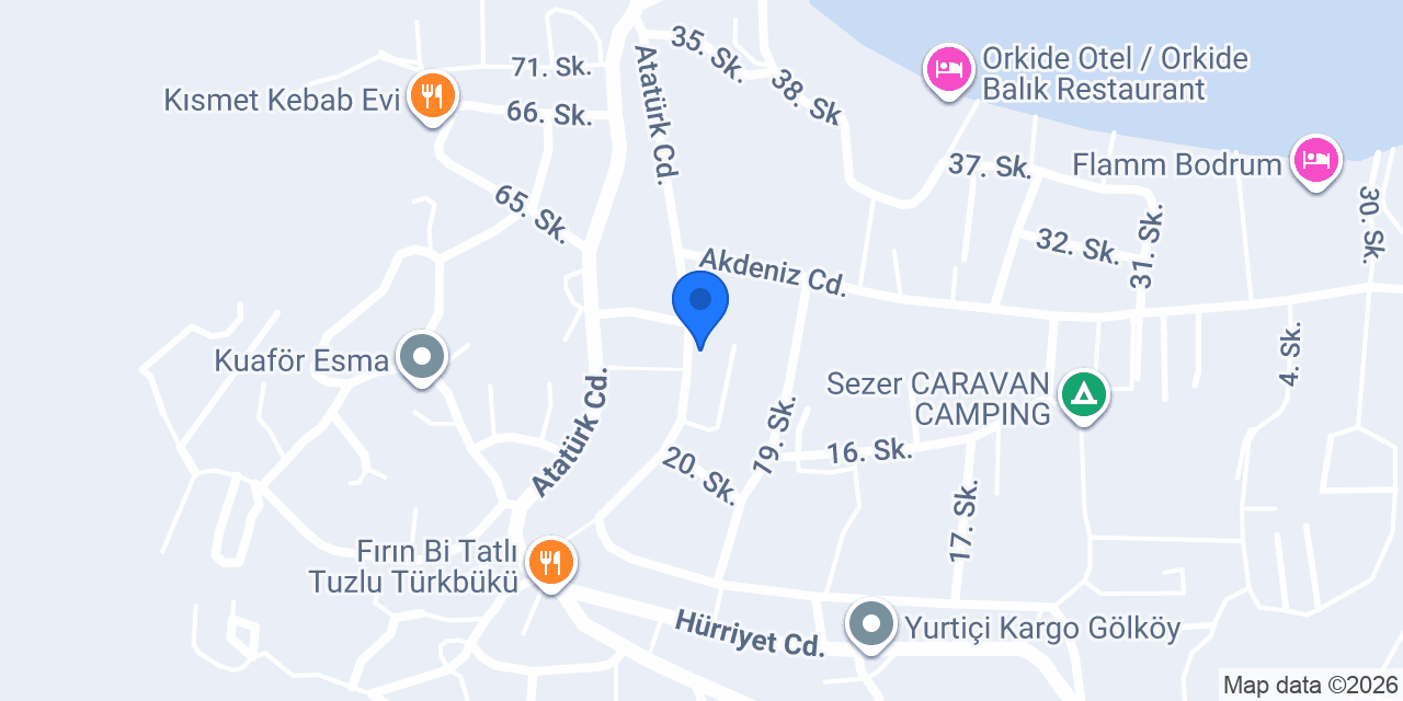 Şeker Erkek Kuaförü konumu