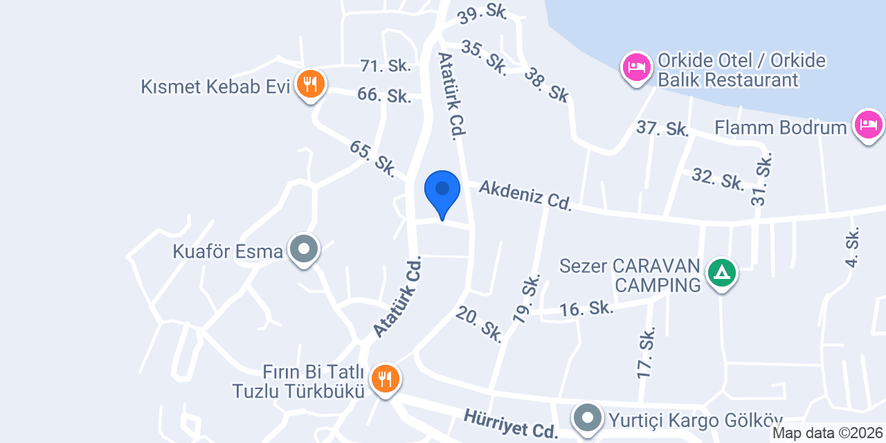 LİNDA ÇİÇEKÇİLİK konumu