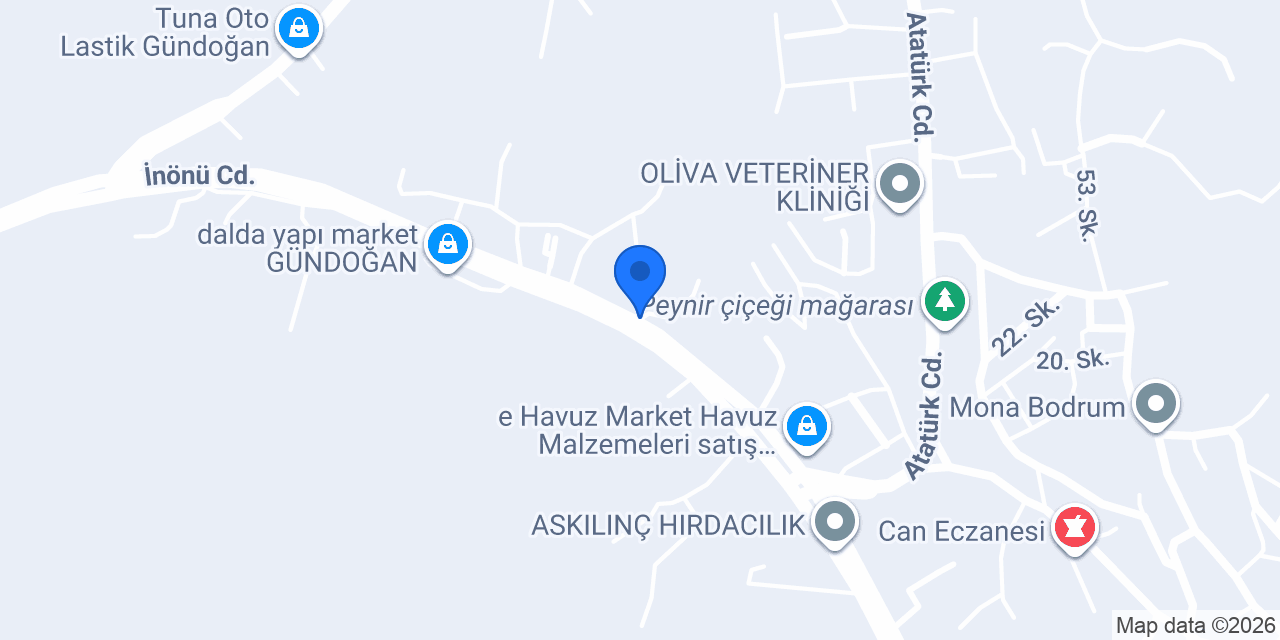 Yaşar Tente Branda konumu