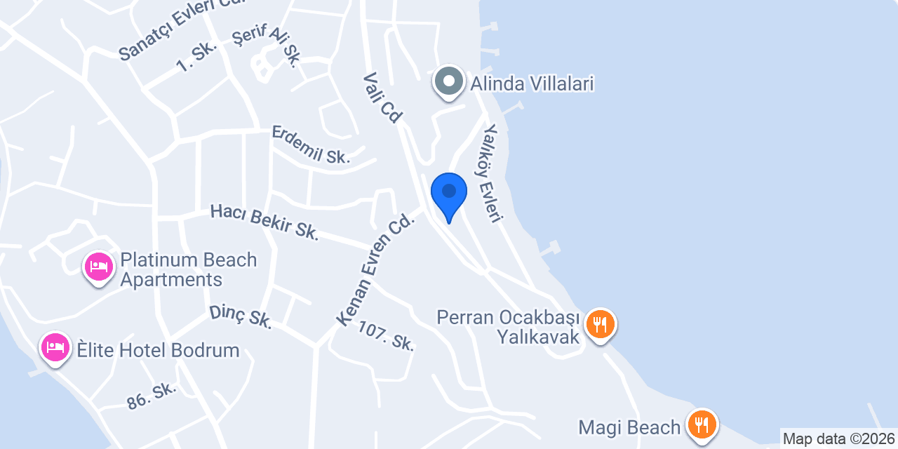 Yalıköy Tekel konumu