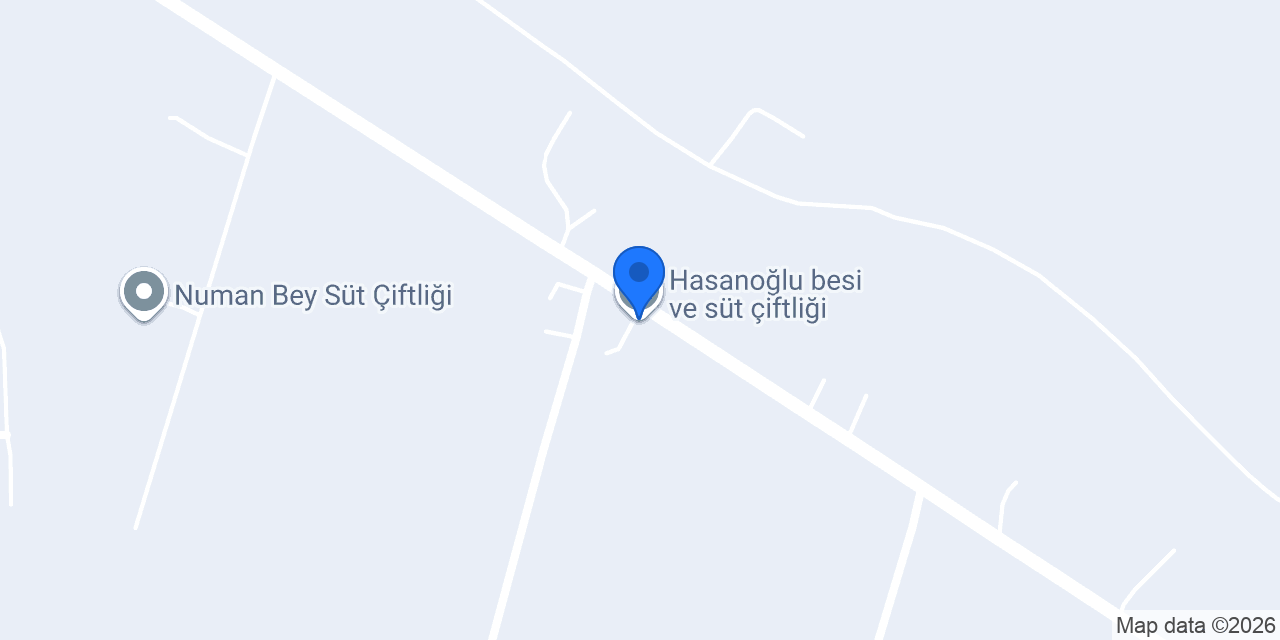 Hasanoğlu besi ve süt çiftliği konumu