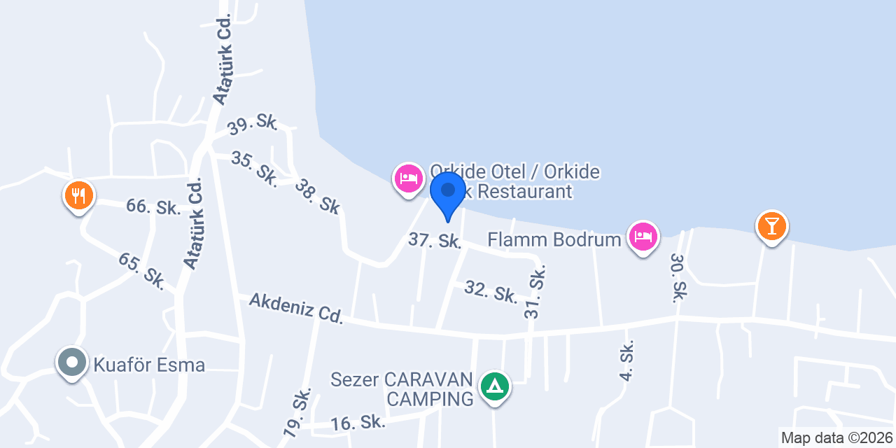 Daphnis Hotel Gölköy konumu