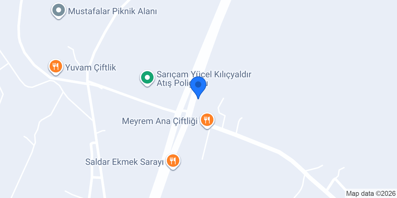 SARIÇAM HAFRİYAT konumu