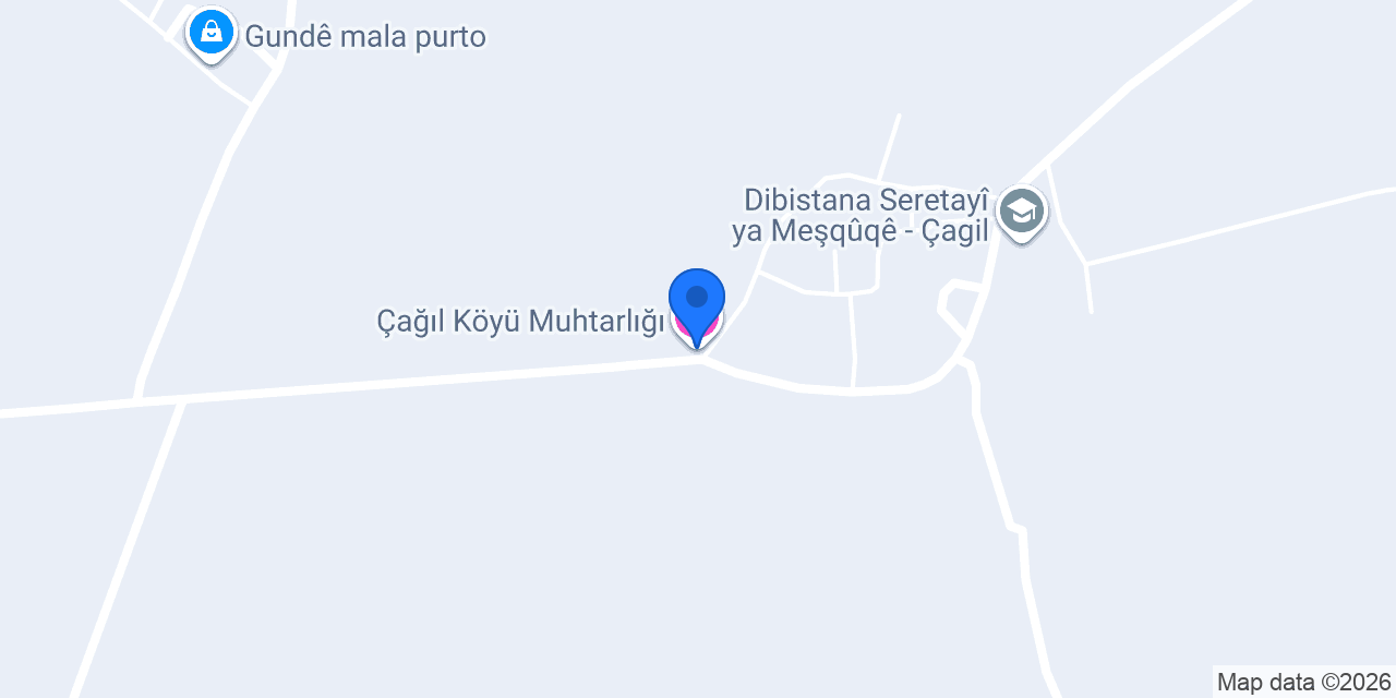 Çağıl Köyü Muhtarlığı konumu