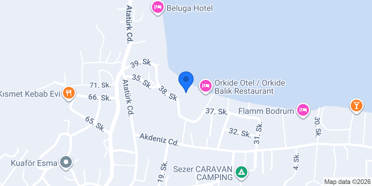 MaNa Türkbükü konumu