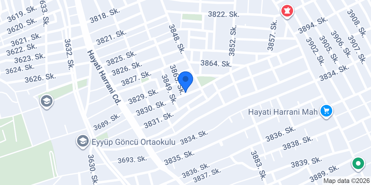 Doğan pide ve lahmacun fırını konumu