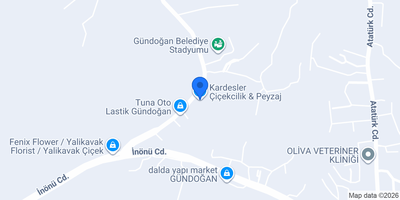 Kardesler Çiçekcilik & Peyzaj konumu