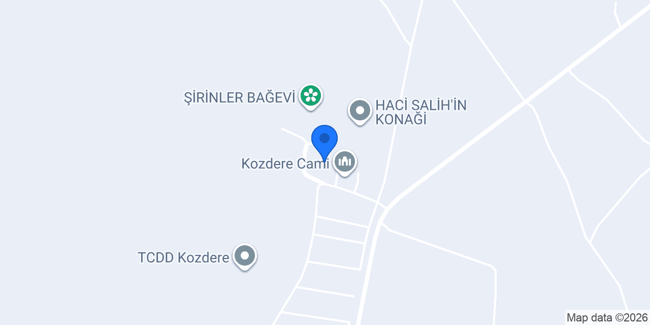 Kozdere İlkokulu konumu