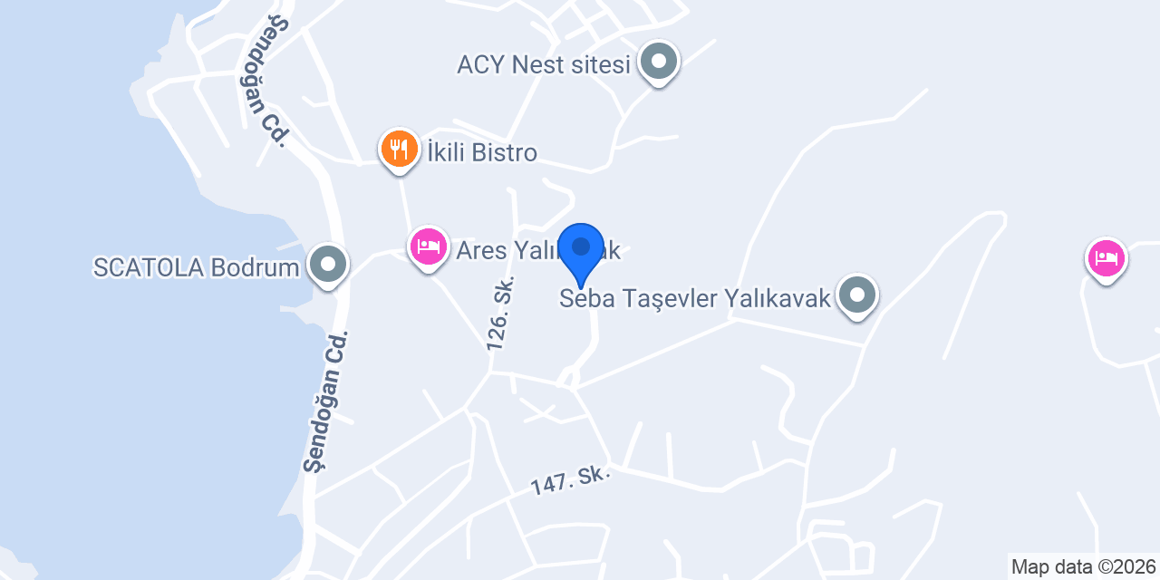 yalıkavak trafik otoparkı konumu