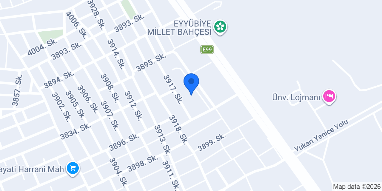 Hayati Harrani Gençlik Merkezi konumu