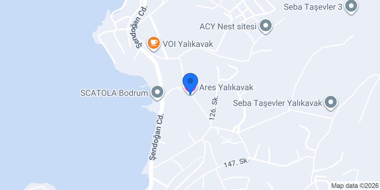 Ares Yalıkavak konumu