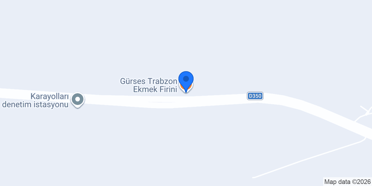 Gürses Trabzon Ekmek Firini konumu