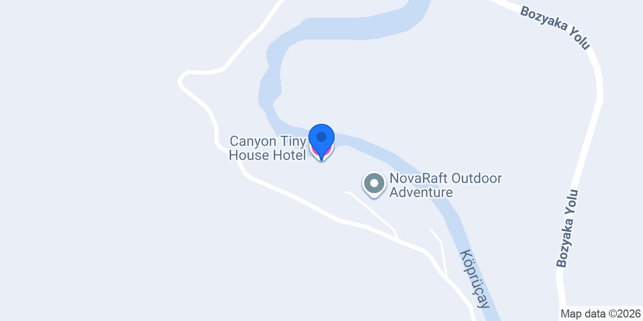 Canyon Tiny House Hotel konumu