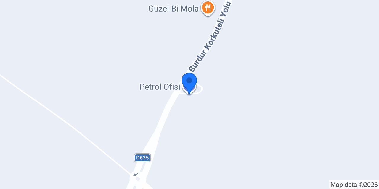 Petrol Ofisi konumu