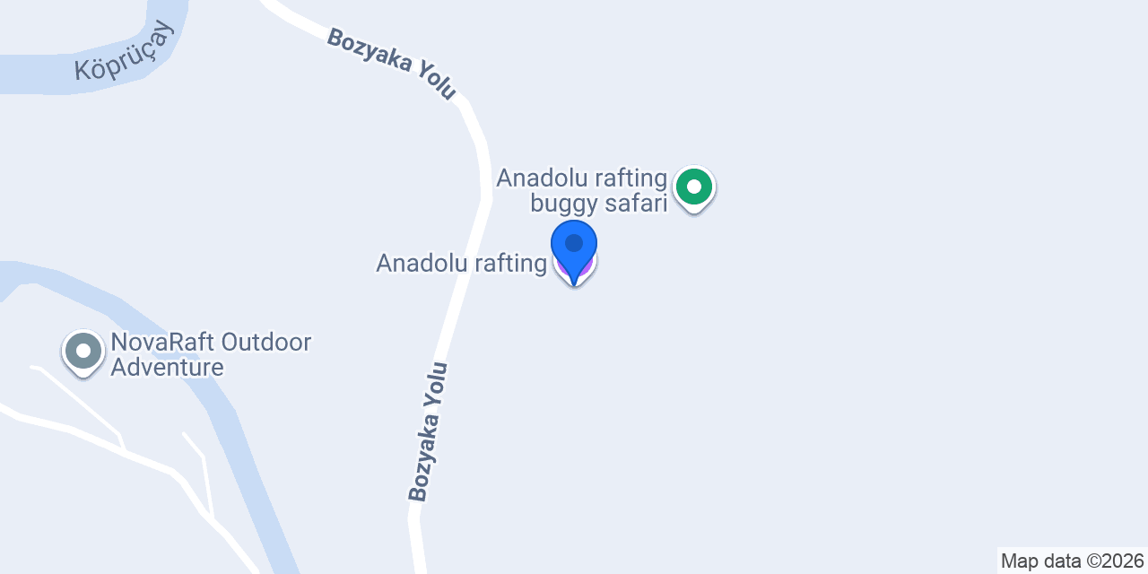 Anadolu rafting konumu