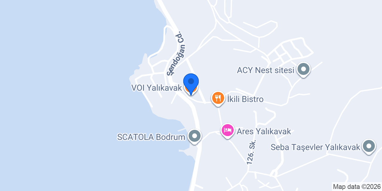 VOI Yalıkavak konumu
