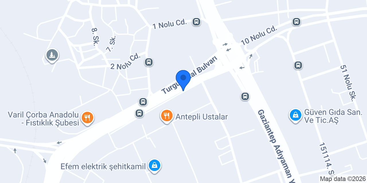 Xpress Burger konumu