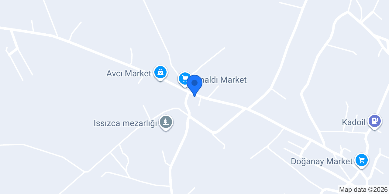 ERSU Un Değirmeni konumu