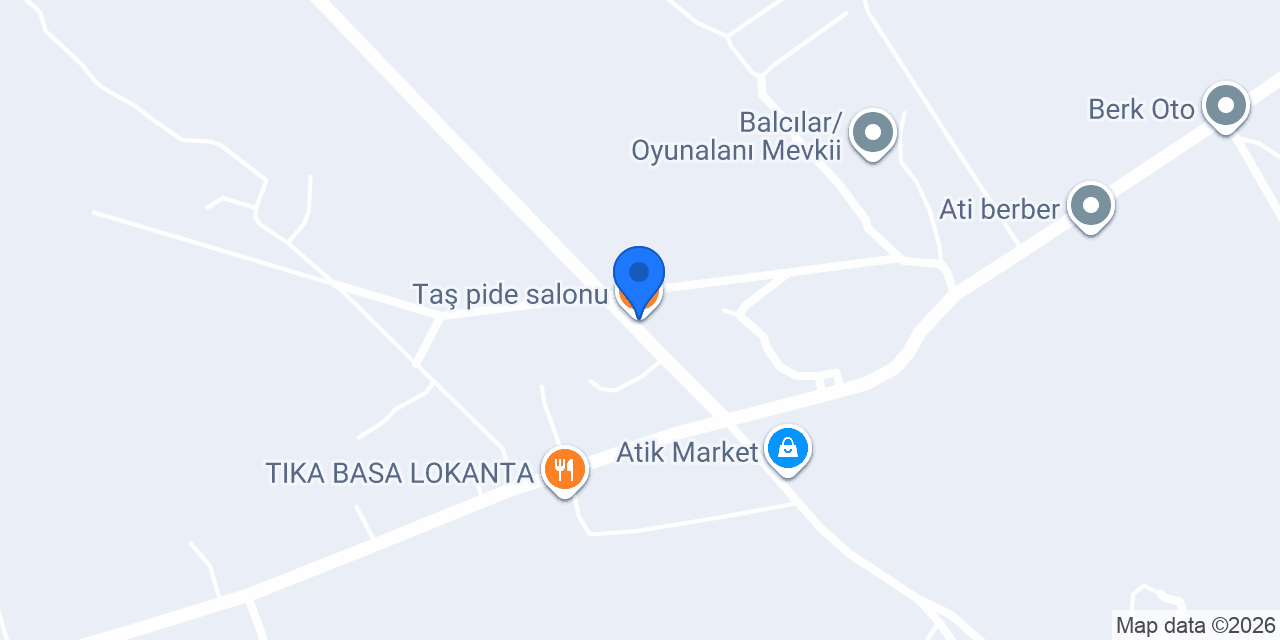 Taş pide salonu konumu