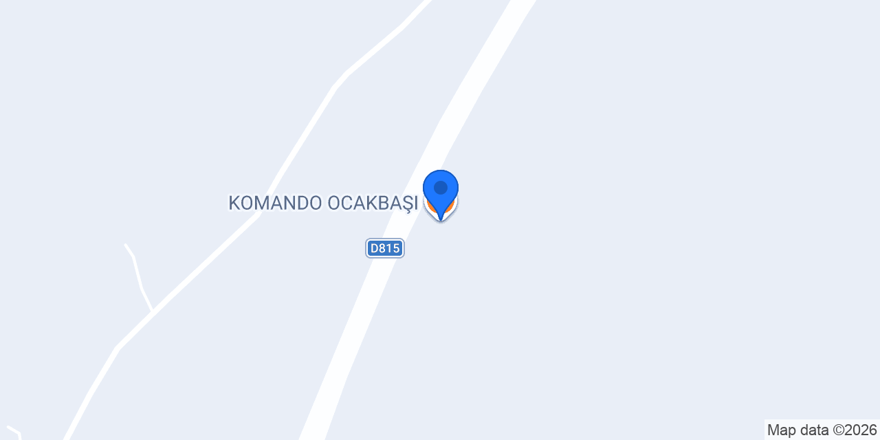 KOMANDO OCAKBAŞI konumu