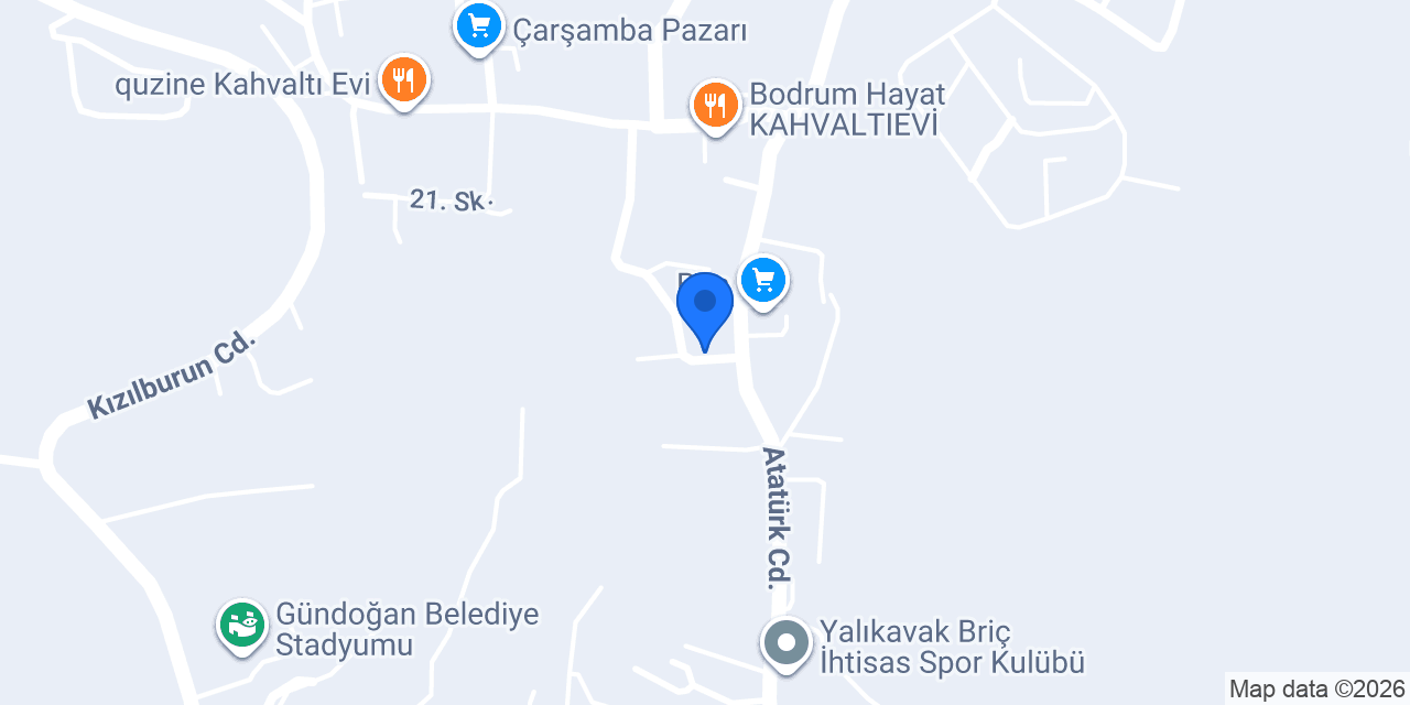 Eliz Pansiyon konumu