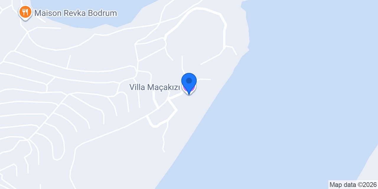 Villa Maçakızı konumu