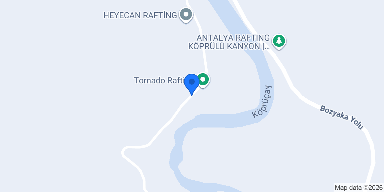 Antalya Rafting Zipline Tour konumu