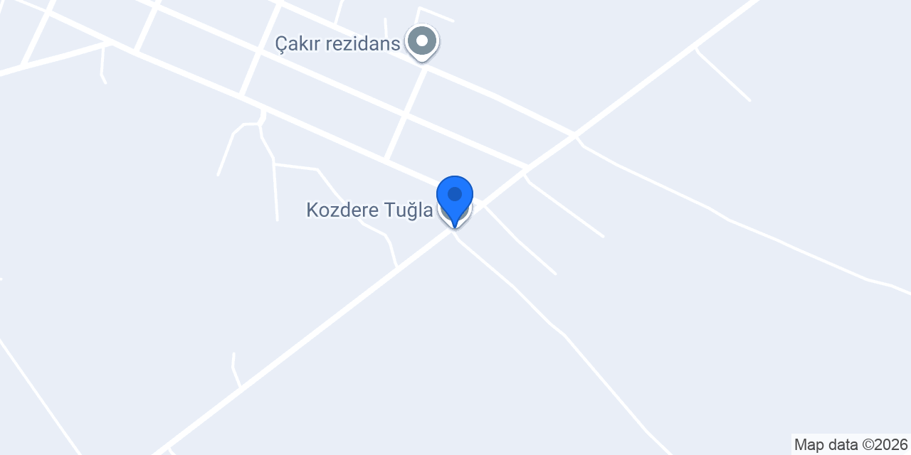 Kozdere Tuğla konumu