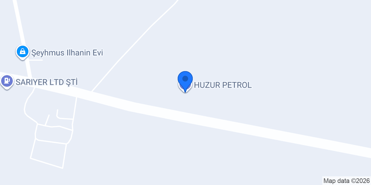 HUZUR PETROL konumu