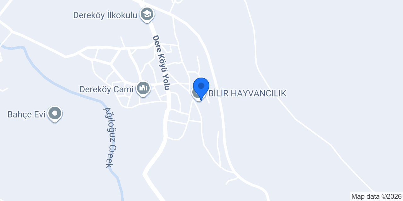 BİLİR HAYVANCILIK konumu