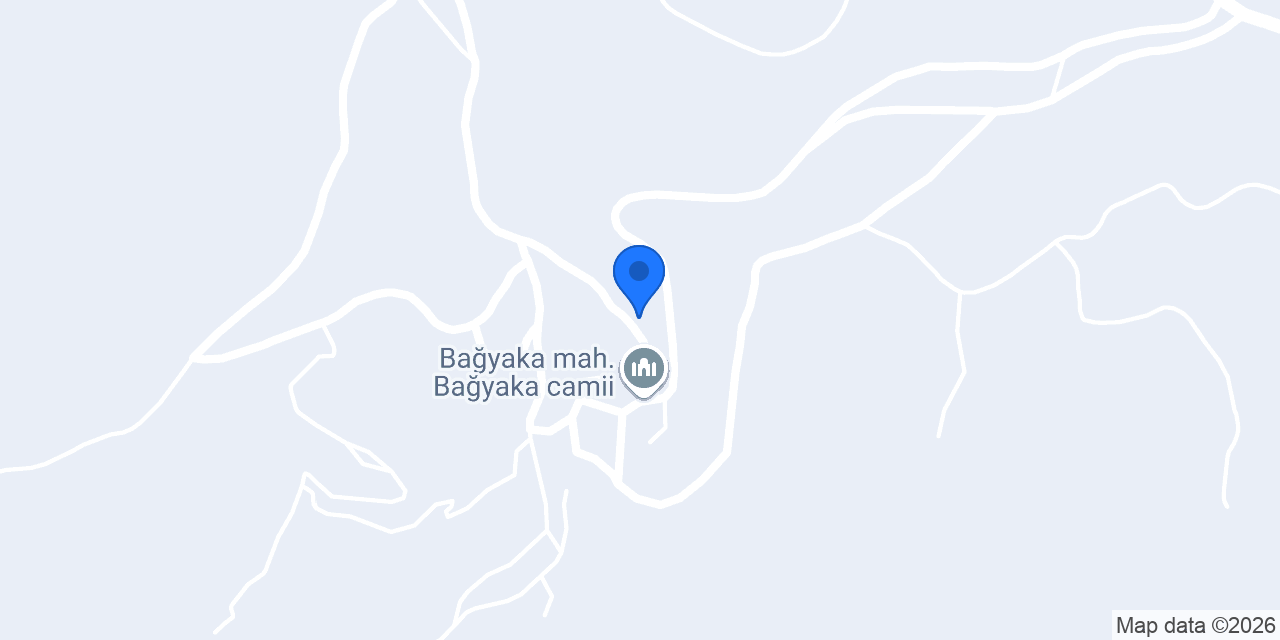 Bağyaka Köyü Muhtarlığı konumu