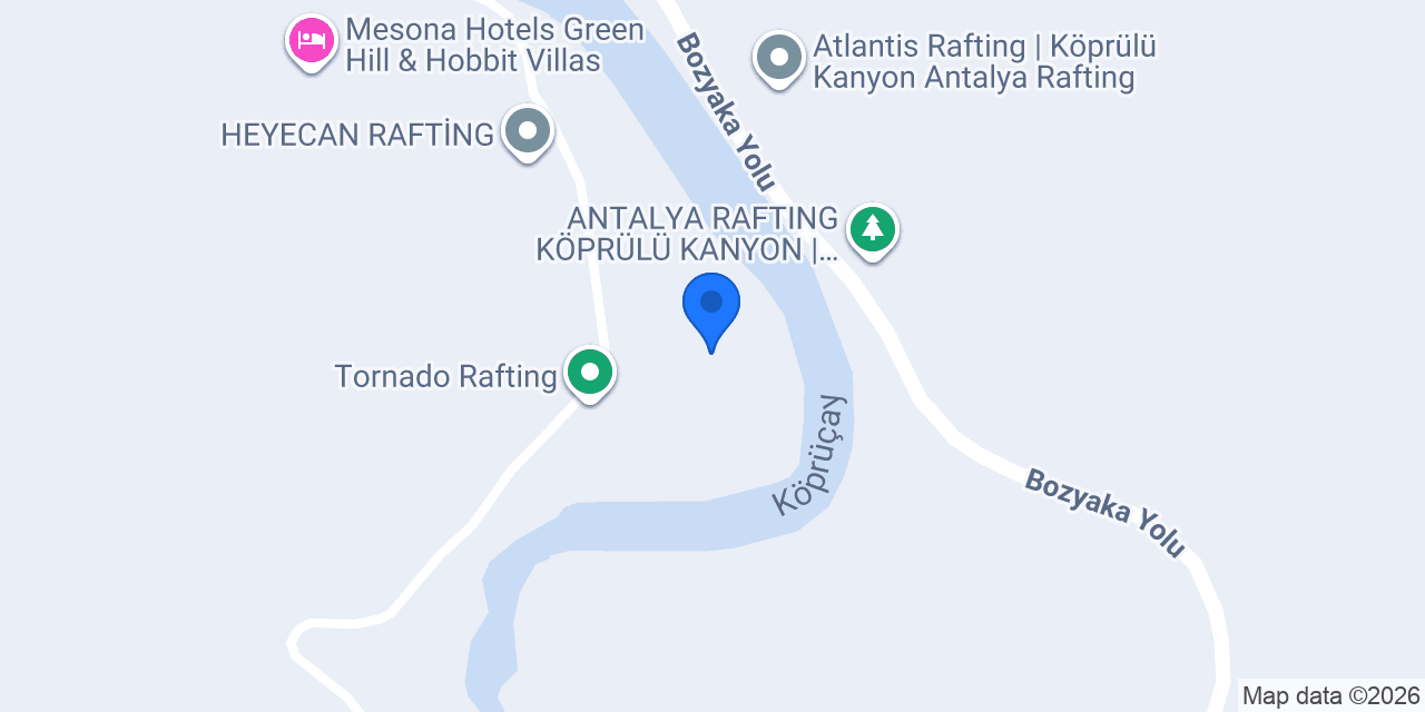 Fun Rafting konumu