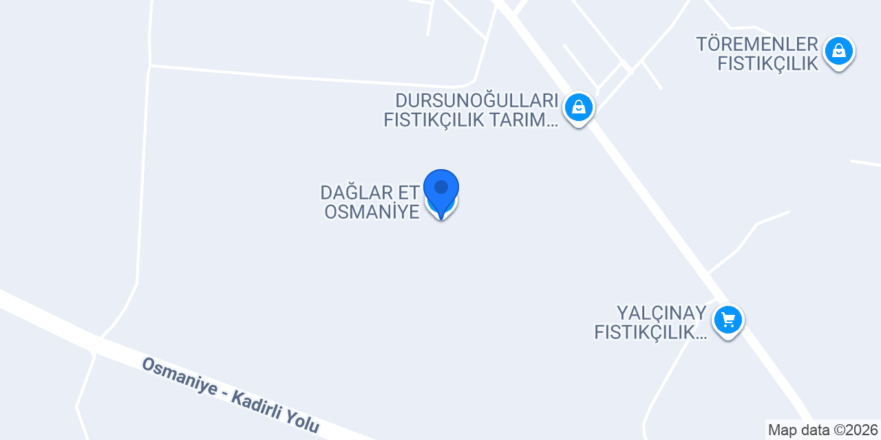 DAĞLAR ET OSMANİYE konumu