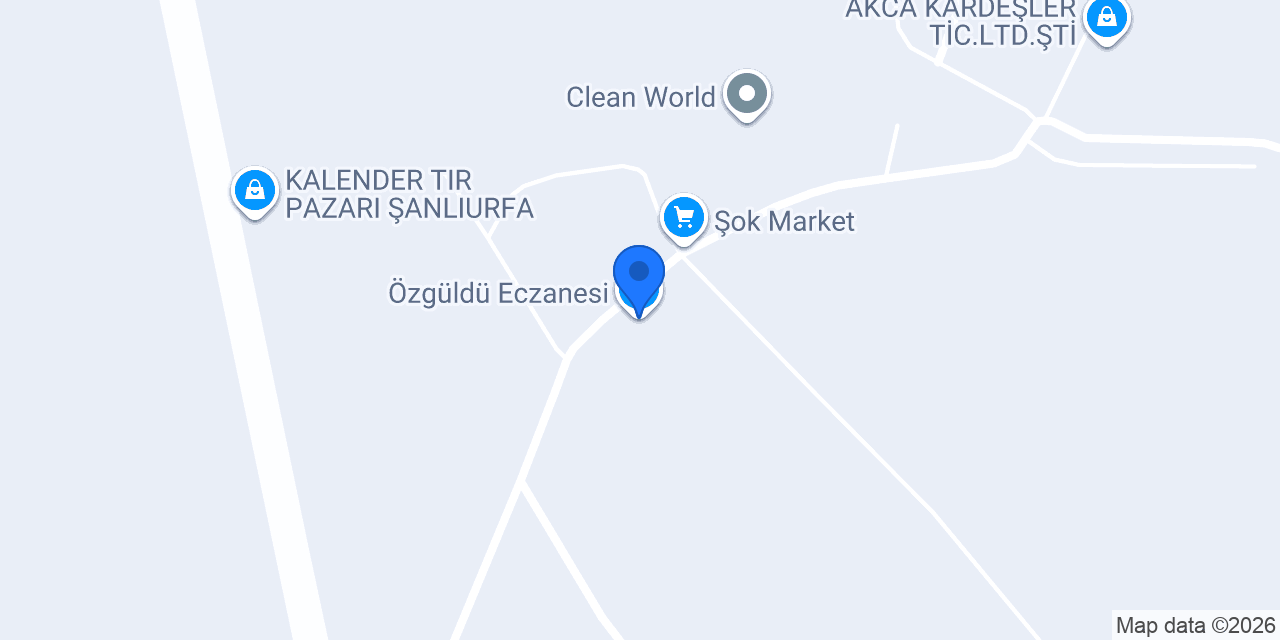 Özgüldü Eczanesi konumu