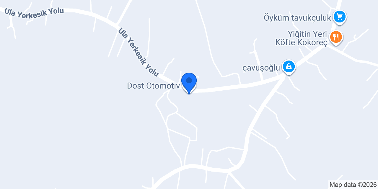 Dost Otomotiv konumu