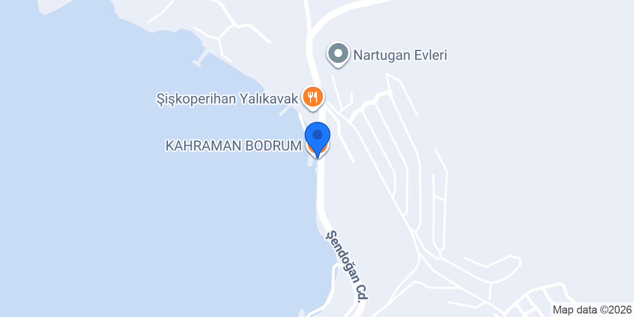KAHRAMAN BODRUM konumu