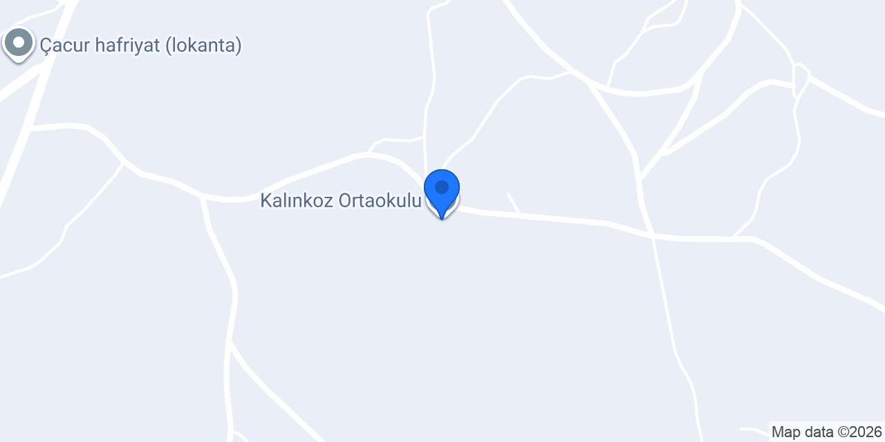 Kalınkoz Ortaokulu konumu