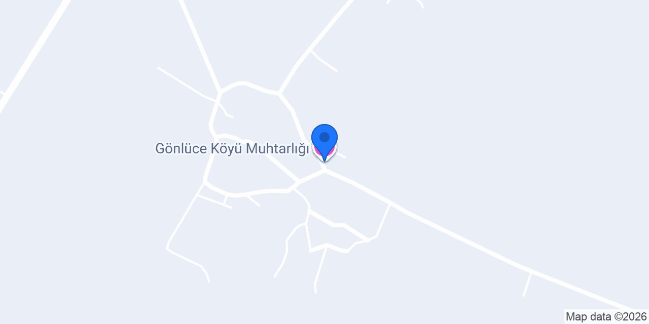 Gönlüce Köyü Muhtarlığı konumu